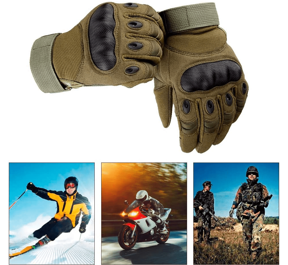 Guantes Tacticos Dedos Completos GT2