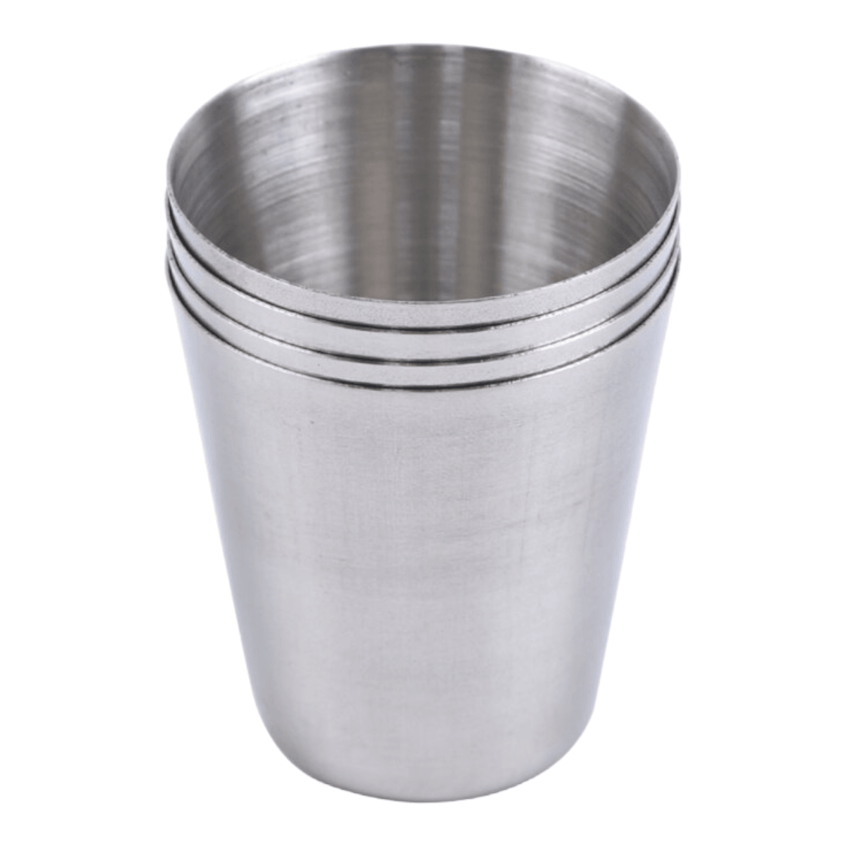 Set 4 vasos aluminio CT22