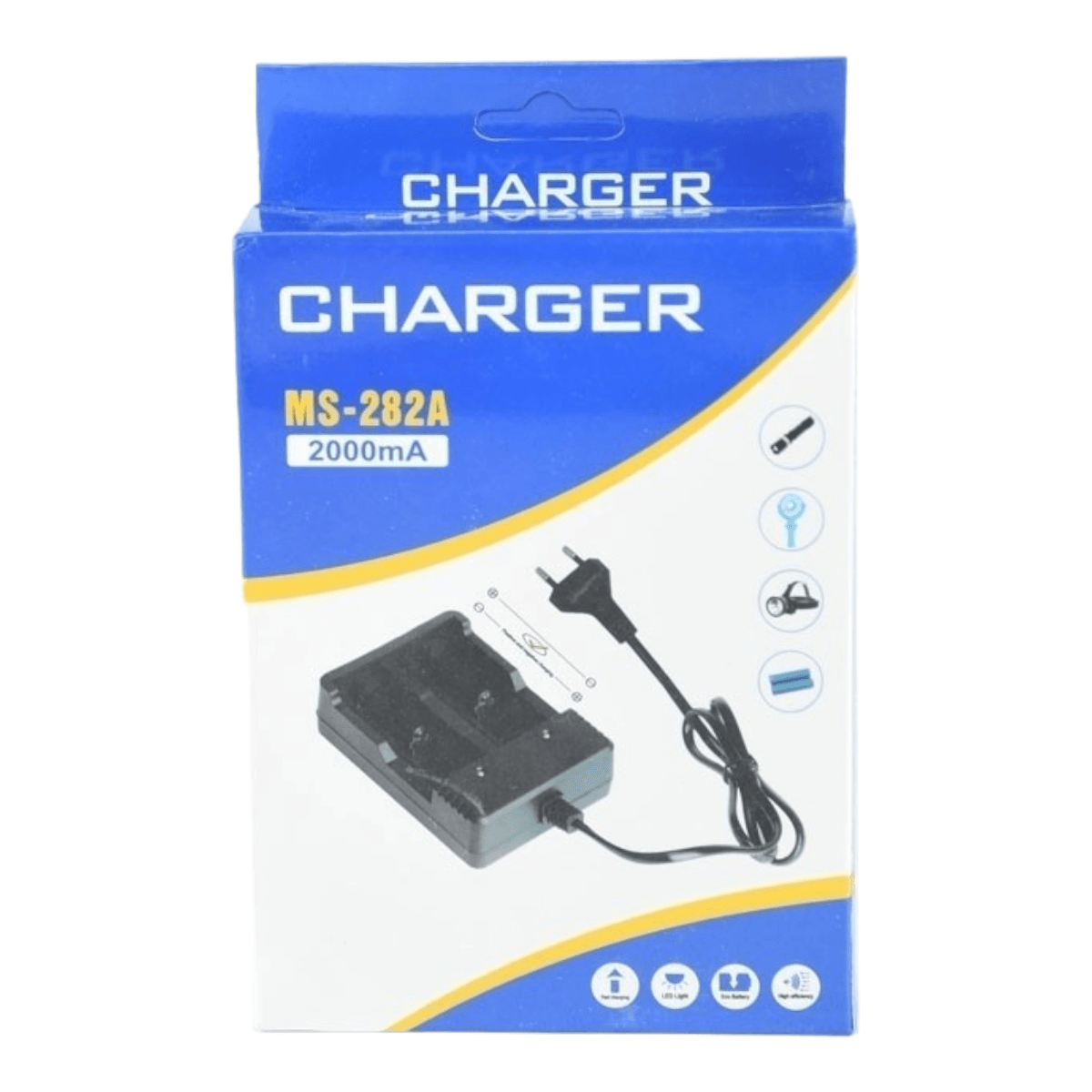 Cargador doble bateria 2000MA BAT9 + Baterías (2)