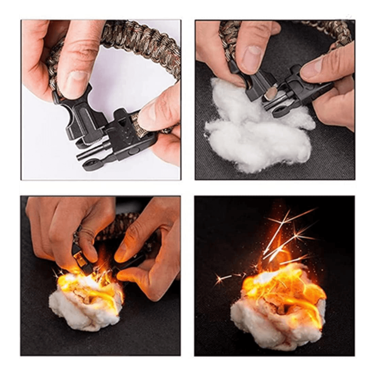 Pulsera paracoord multiherramienta RLJ7