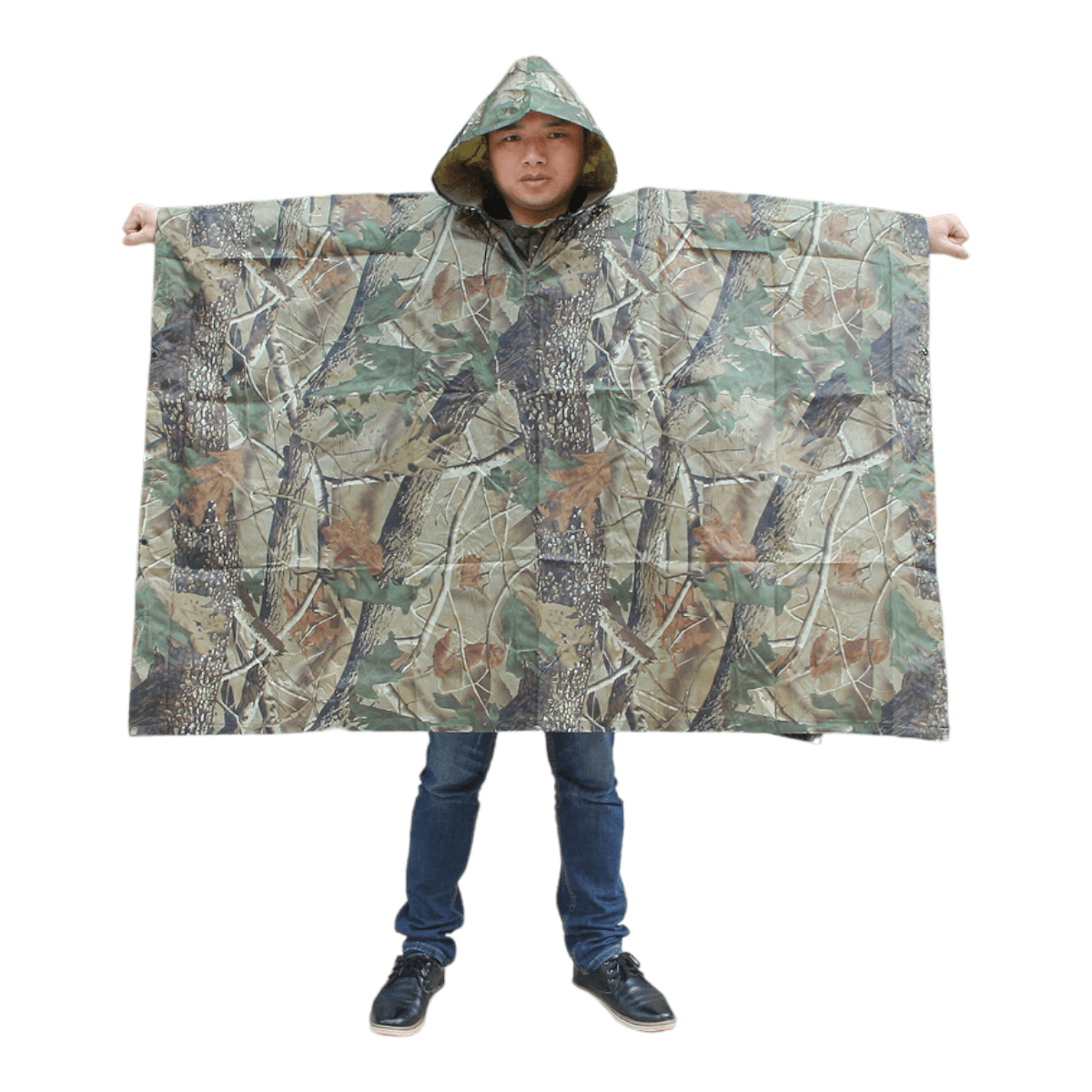 Impermeable poncho tactico lluvia IPL1