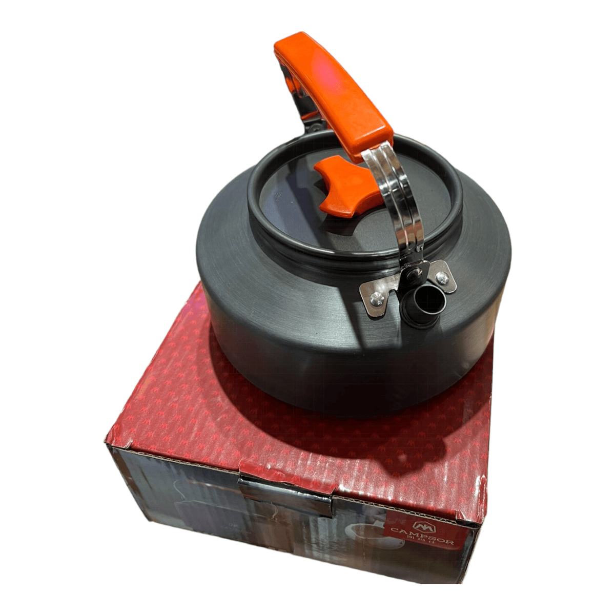 Hervidor agua aluminio acampar 1L OC9