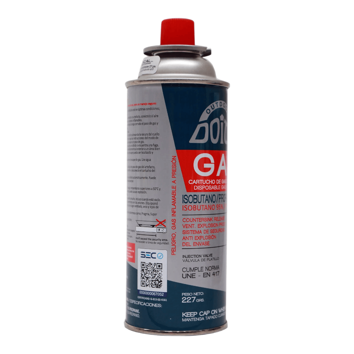 Gas Butano 227 gr Doite GTB10