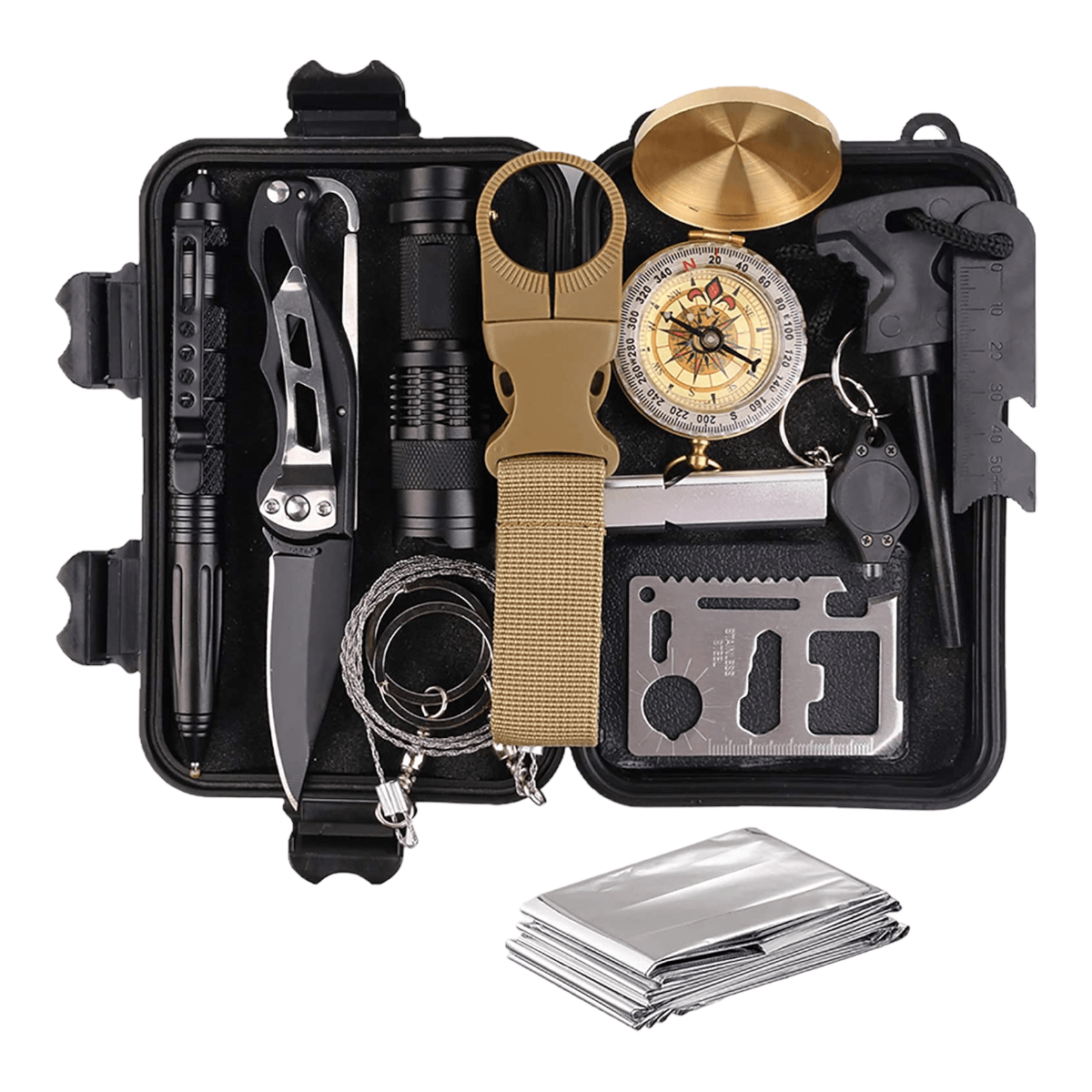 Kit Herramientas Supervivencia 12-1 HT08