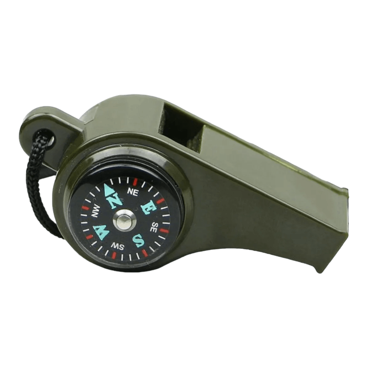 Silbato Supervivencia Brujula Militar Temperatura 3en1 EDC7