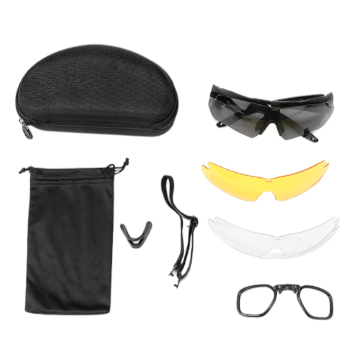 Lentes Tactico Estilo Militar Tipo Ess Proteccion Uv 3 Micas L5