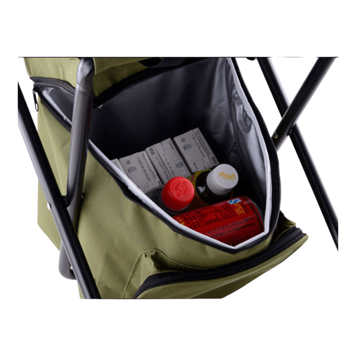 Silla plegable camping bolso hielero SA8