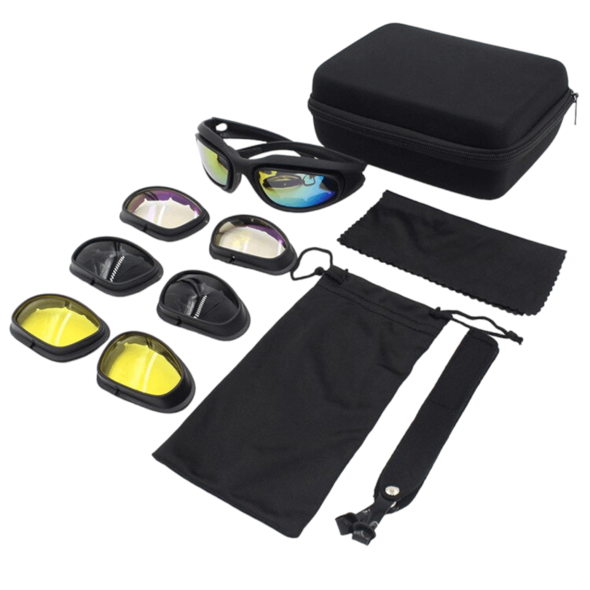 Set lentes con 4 pares lunas L6