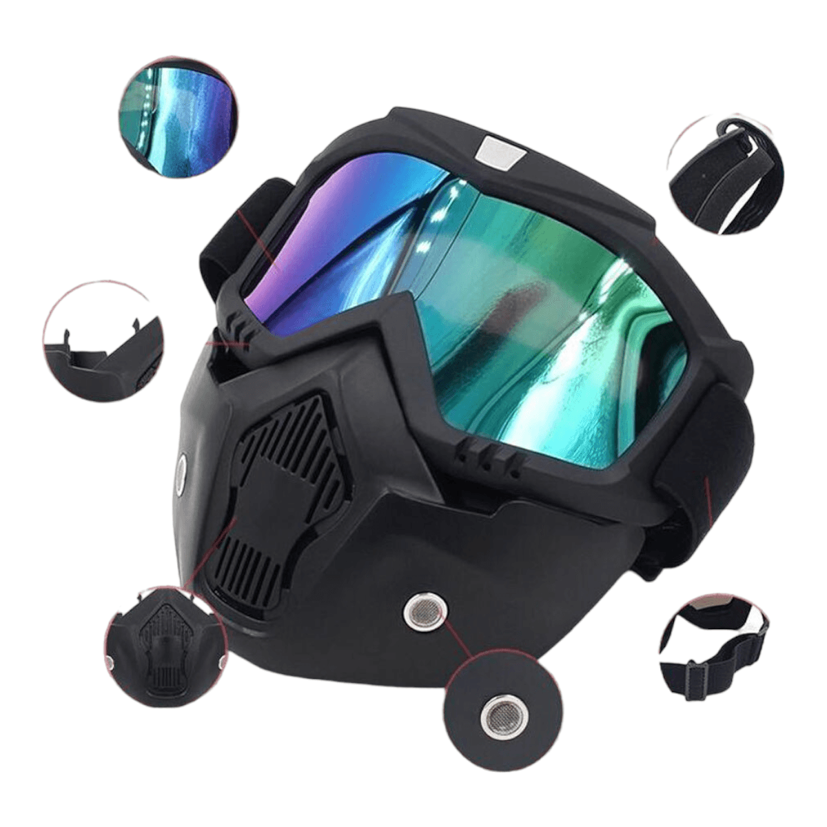 Mascara tactica modular GMA3