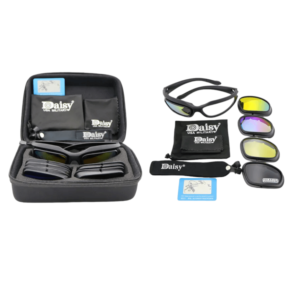 Set lentes con 4 pares lunas L6