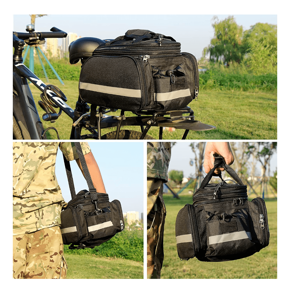 Bolso Alforja Bicicleta Portaequipajes 30l BBP4
