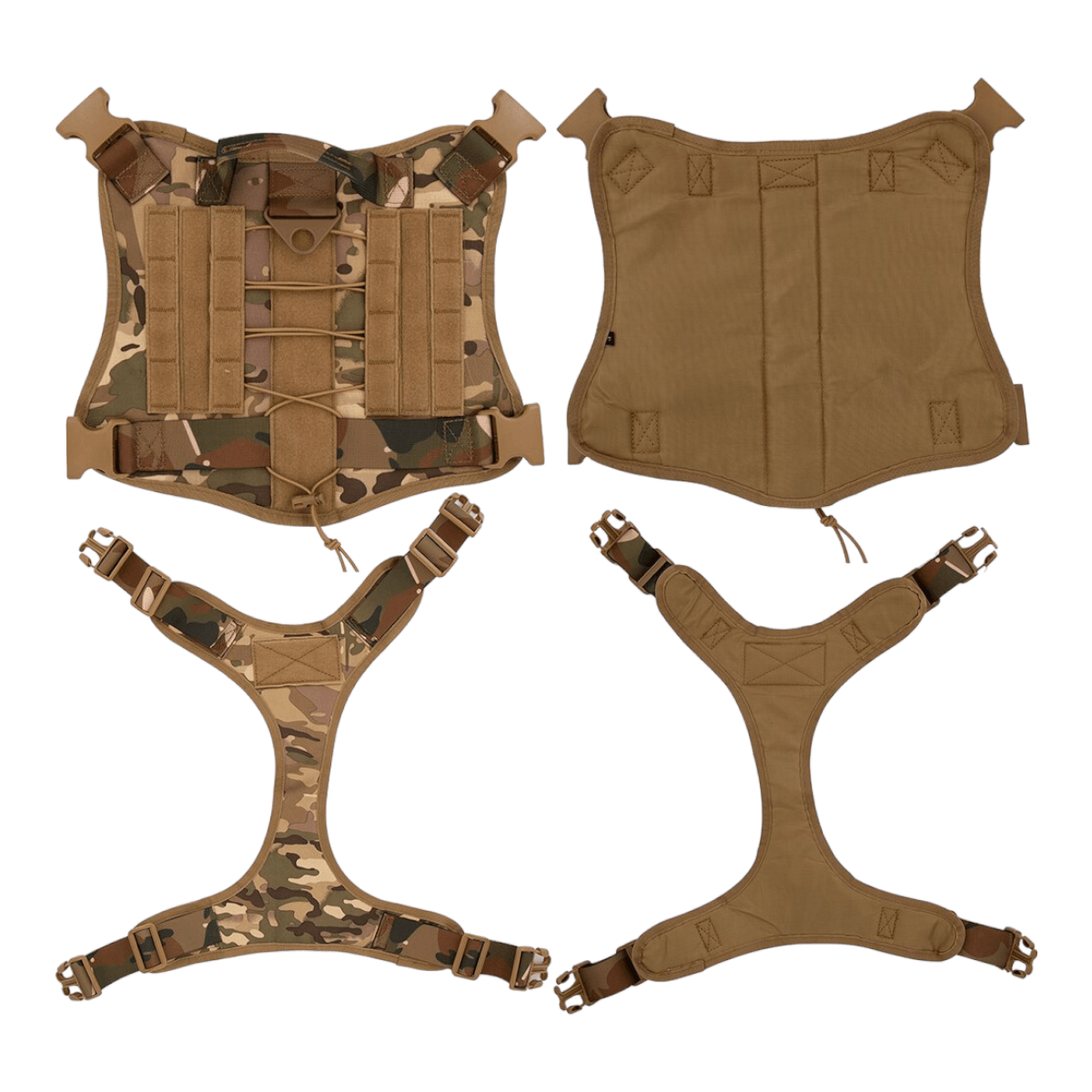 Arnes multicam chaleco tactico mascota ATP2