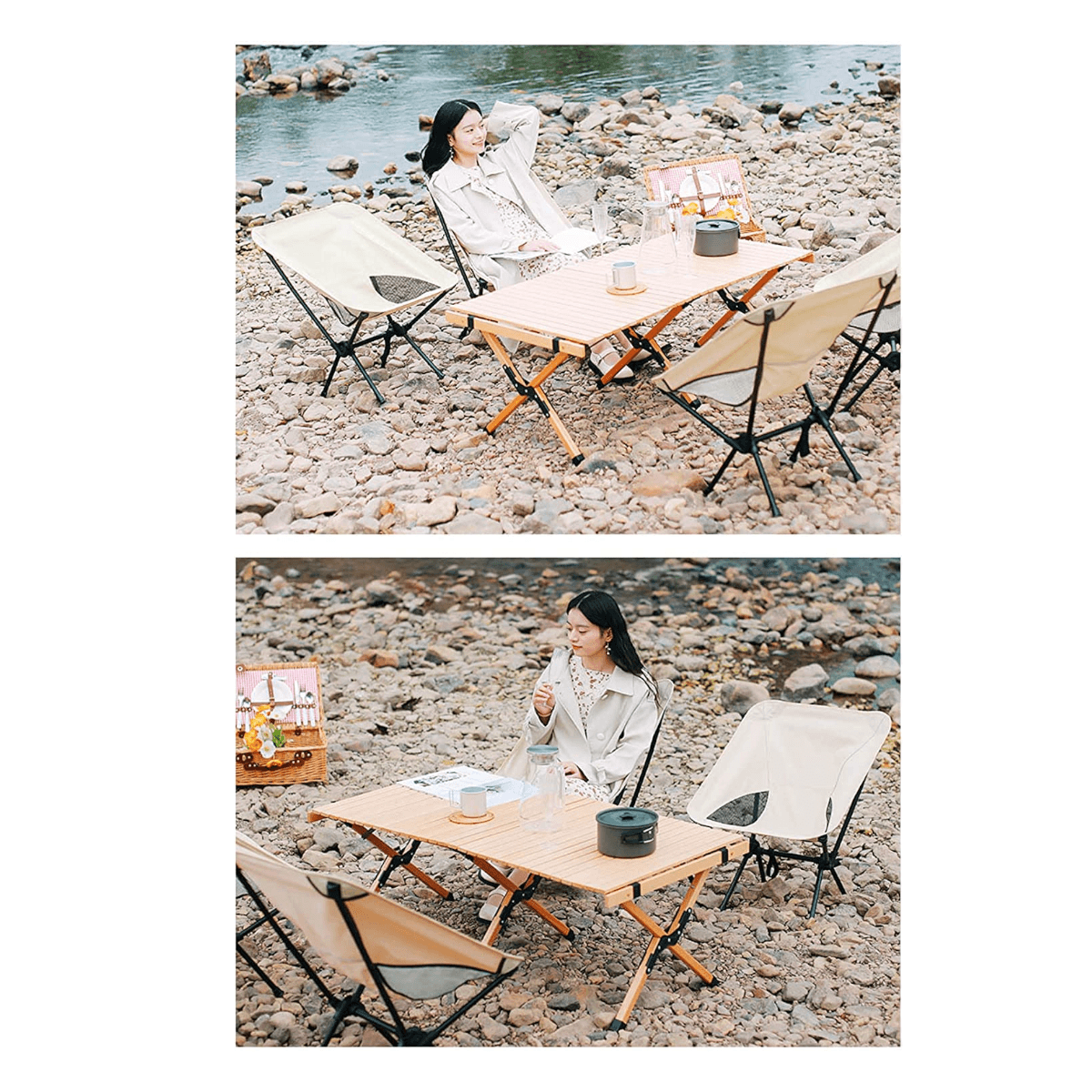 Silla Plegable Corta Campamento Aire Libre SA6