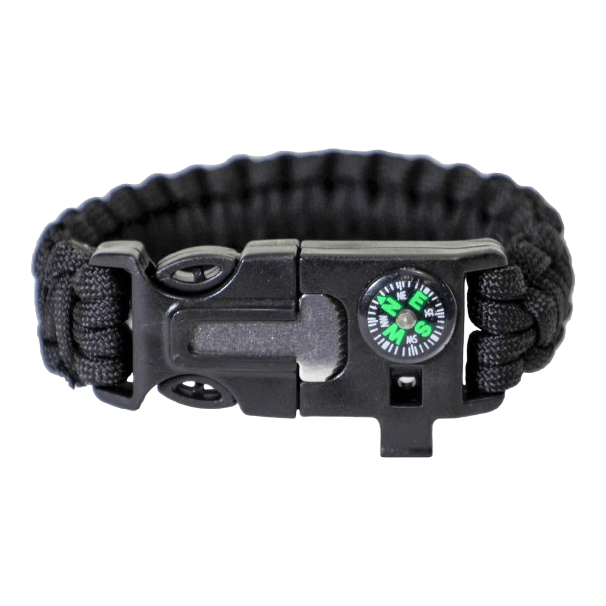 Pulsera Brujula Paracord Treking Supervivencia 5 En 1 BJ4