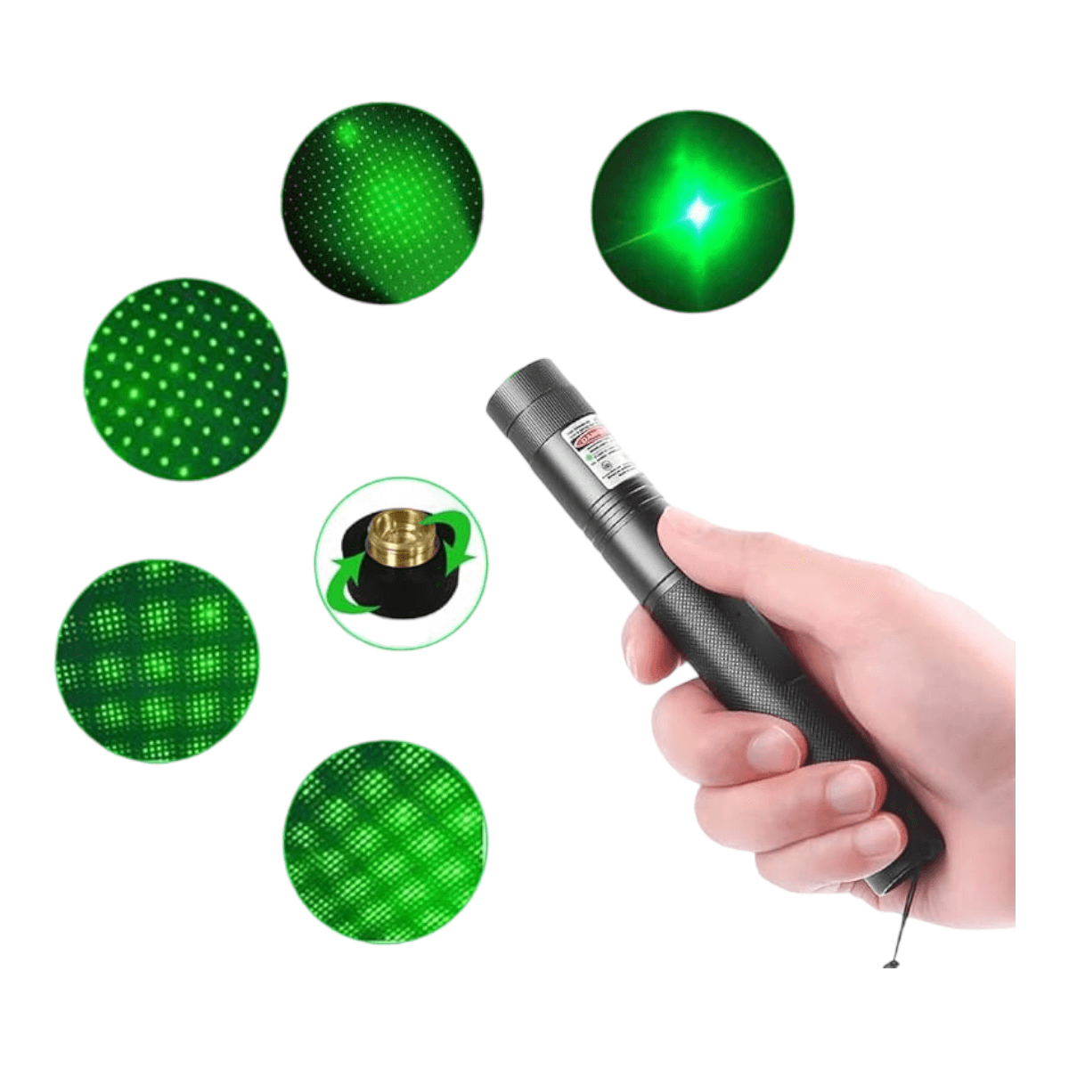 Puntero Laser Verde/rojo Yl-303 radiacion larga distancia MLT20