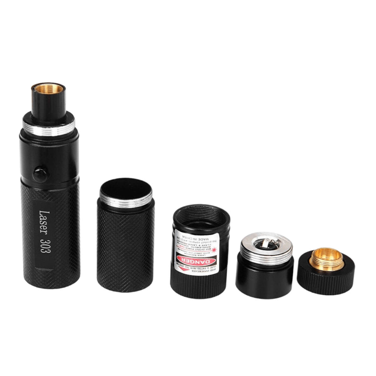 Puntero Laser Verde/rojo Yl-303 radiacion larga distancia MLT20