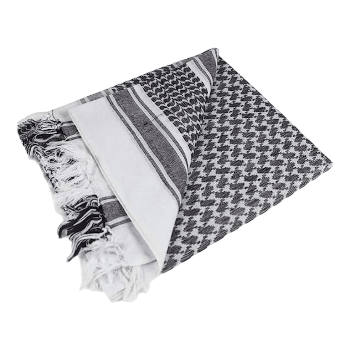 Shemagh Bufanda algodon Keffiyeh  Tactico Arabe BLV4