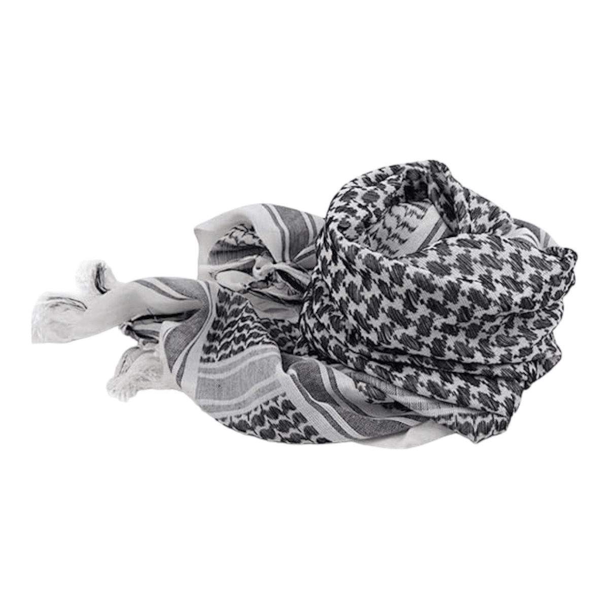 Shemagh Bufanda algodon Keffiyeh  Tactico Arabe BLV4