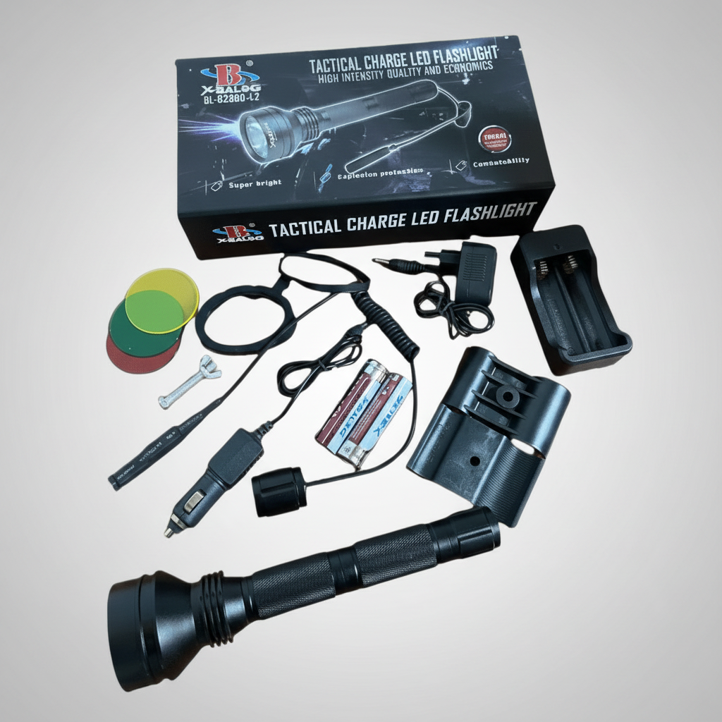 Linterna 3 Lentes modelo Q2808-l2 Bailong LTL21