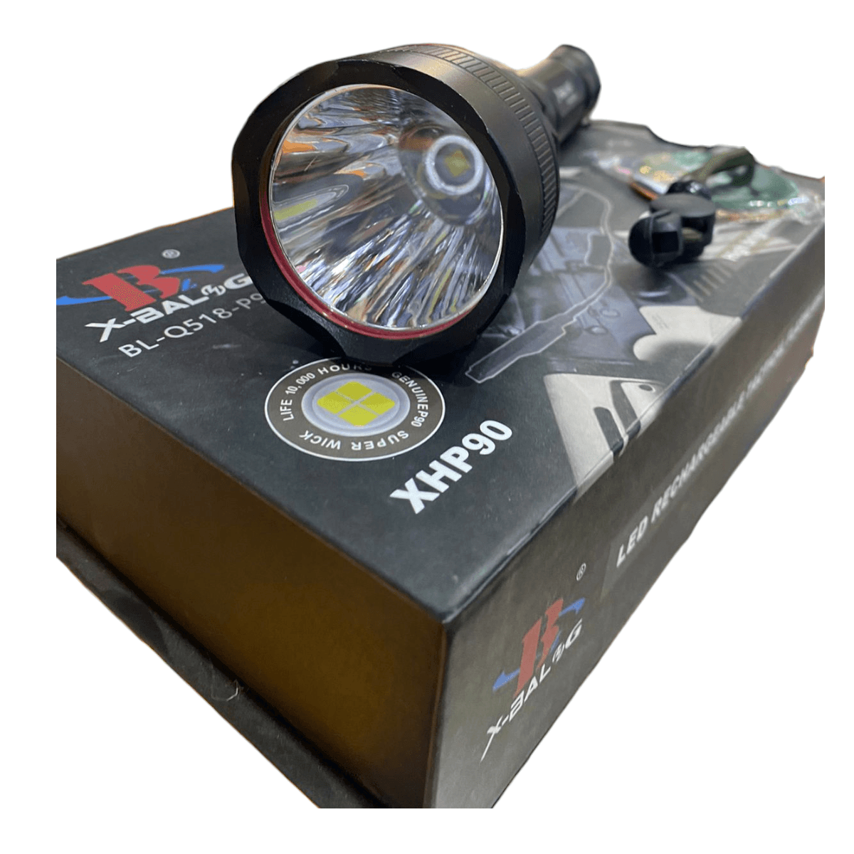 Linterna 3 Lentes BL-Q518-P90 Bailong LTL22