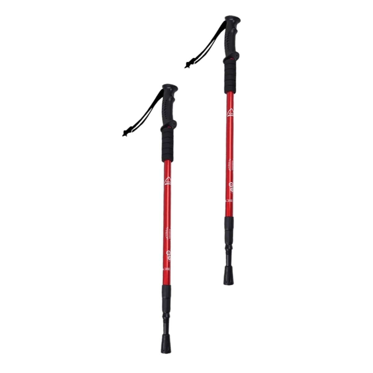 Bastones trekking 2pack aluminio 3 Tramos Antishock BTK2