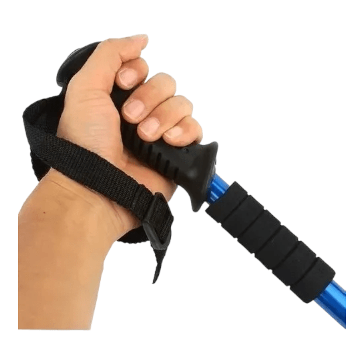 Bastones trekking 2pack aluminio 3 Tramos Antishock BTK2