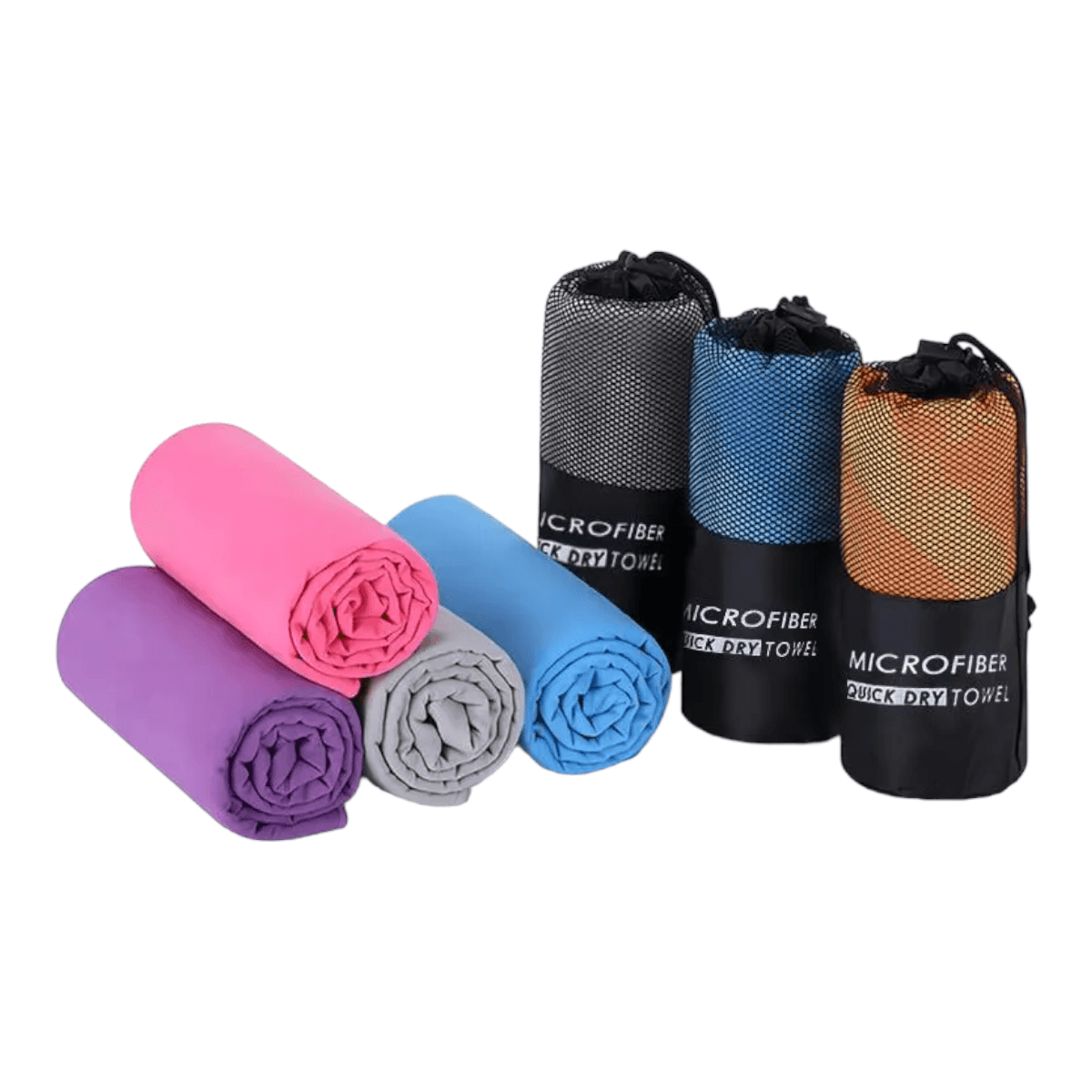 Toalla Microfibra Camping Secado Rapido Portatil 80x160cm TMC1