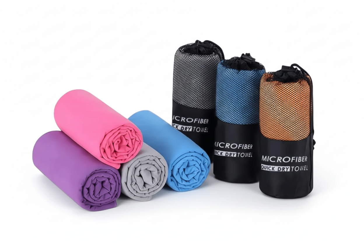 Toalla Microfibra Camping Secado Rapido Portatil 80x160cm TMC1