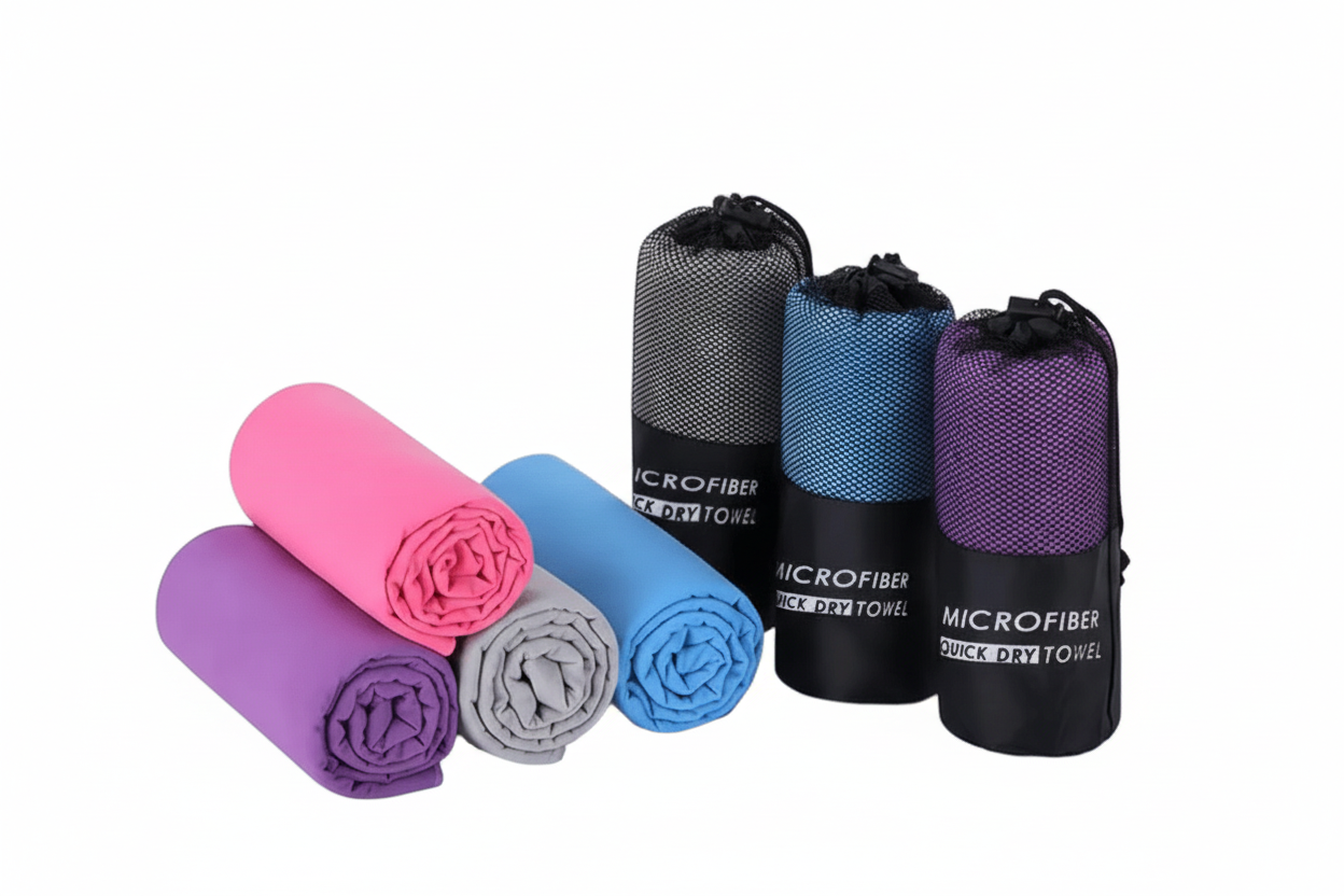 Toalla Microfibra Camping Secado Rapido Portatil 40x80cm TMC3