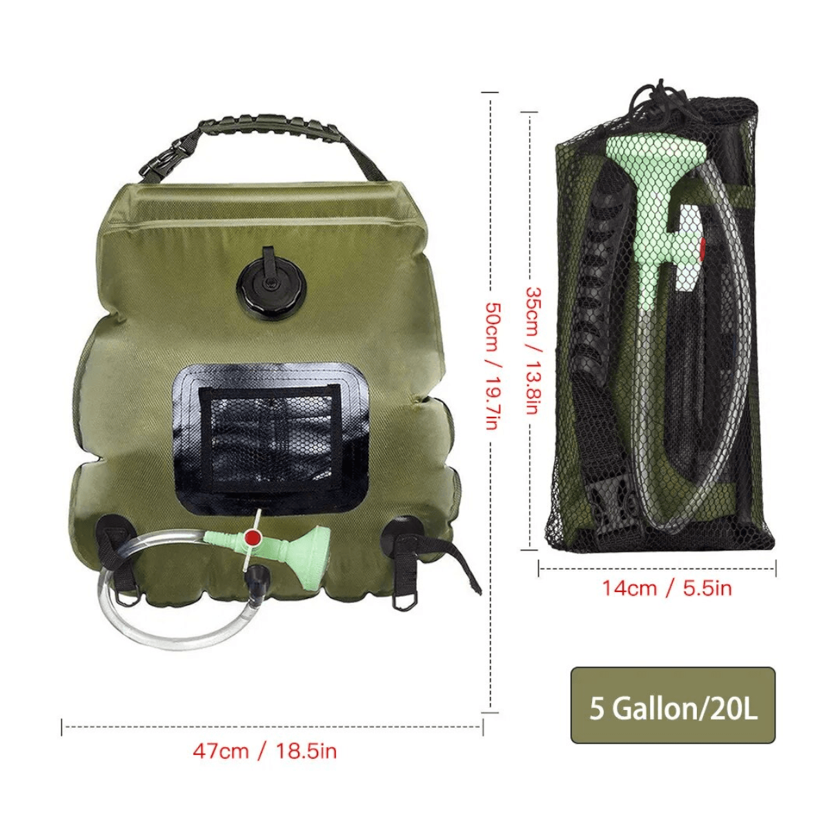 Ducha portatil 20l DPT4