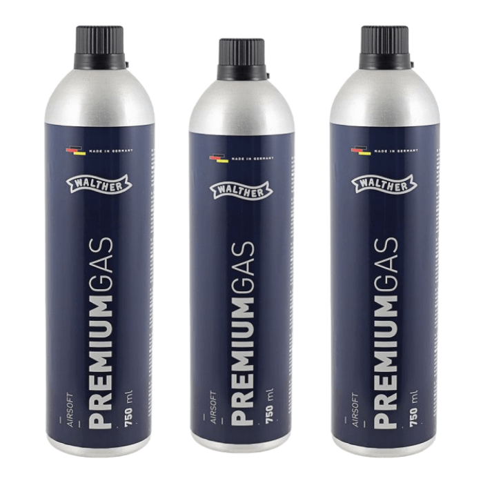 Cilindro de Green gas con boquilla Airsoft Walther 750ml GCO6