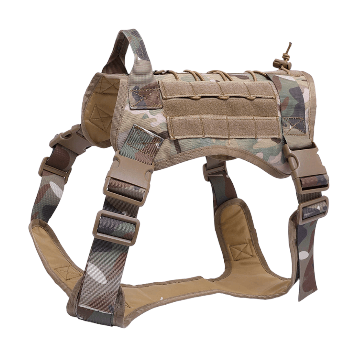 Arnes multicam chaleco tactico mascota ATP2