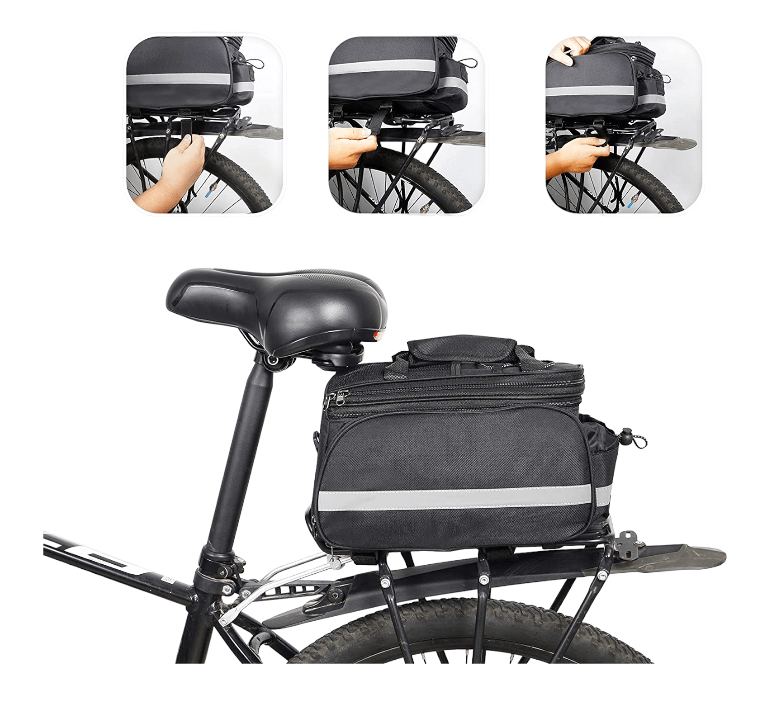 Bolso Alforja Bicicleta Portaequipajes 30l BBP4