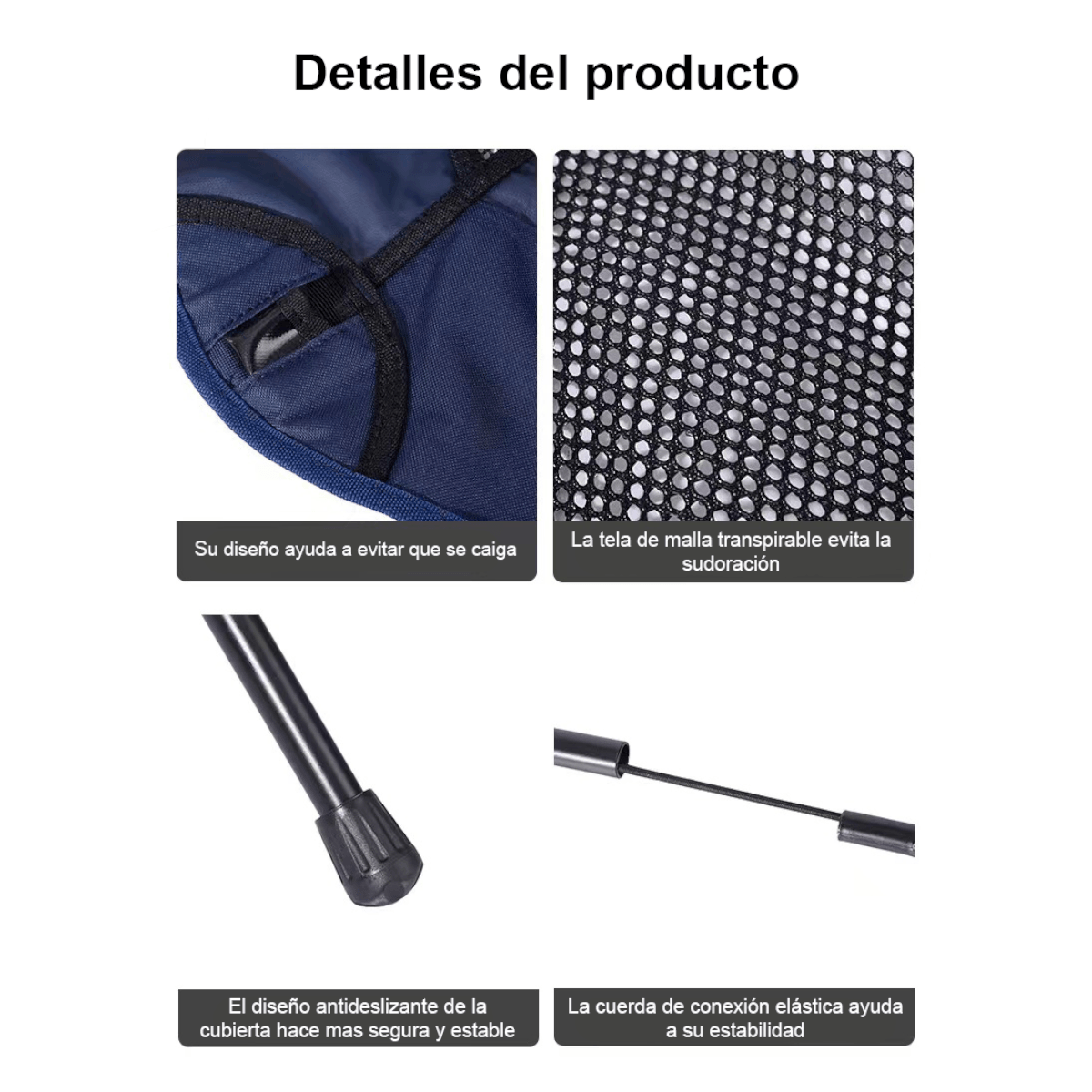 Silla Plegable Corta Campamento Aire Libre SA6