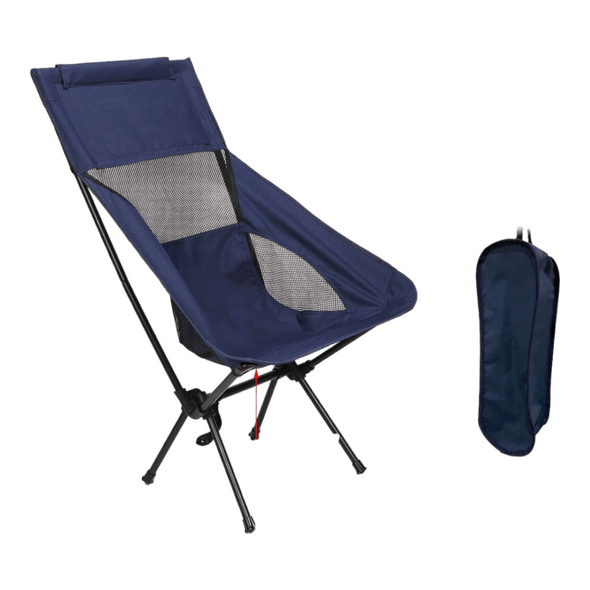 Silla Plegable Larga Campamento Aire Libre SA7