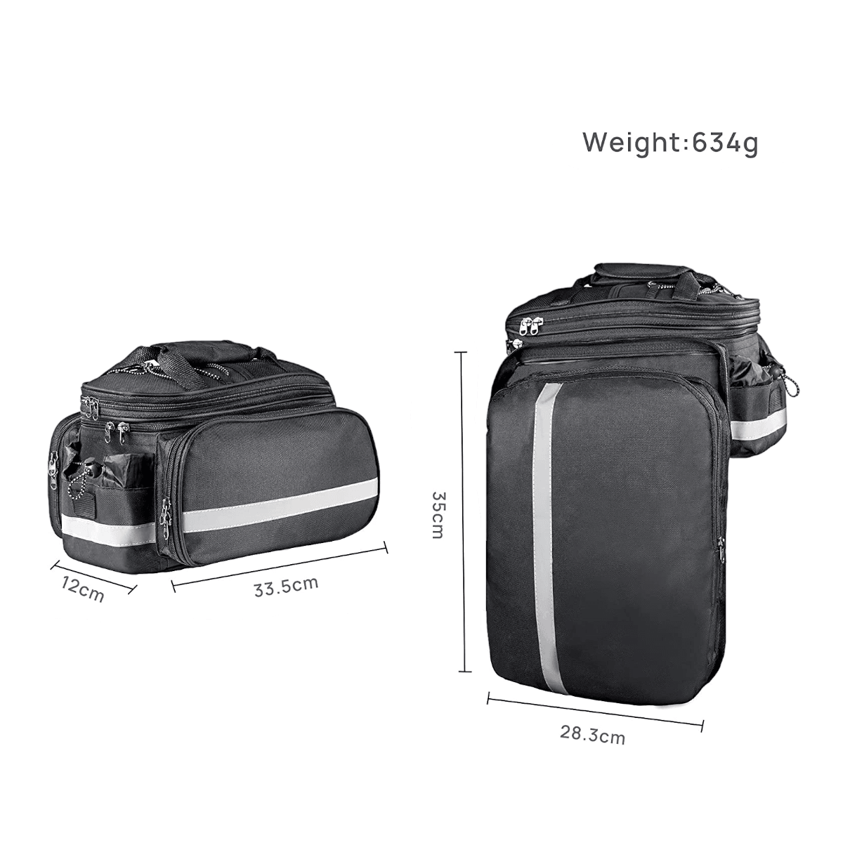 Bolso Alforja Bicicleta Portaequipajes 30l BBP4