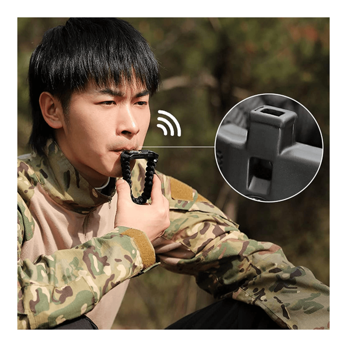 Pulsera paracoord multiherramienta RLJ7