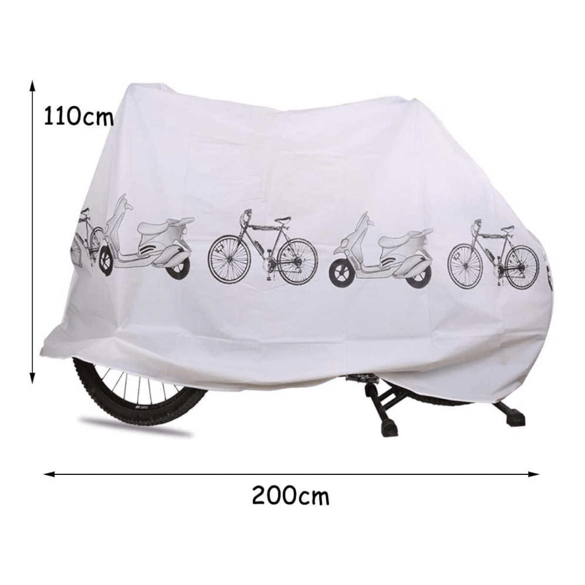 funda bicicleta poliéster impermeable HB9