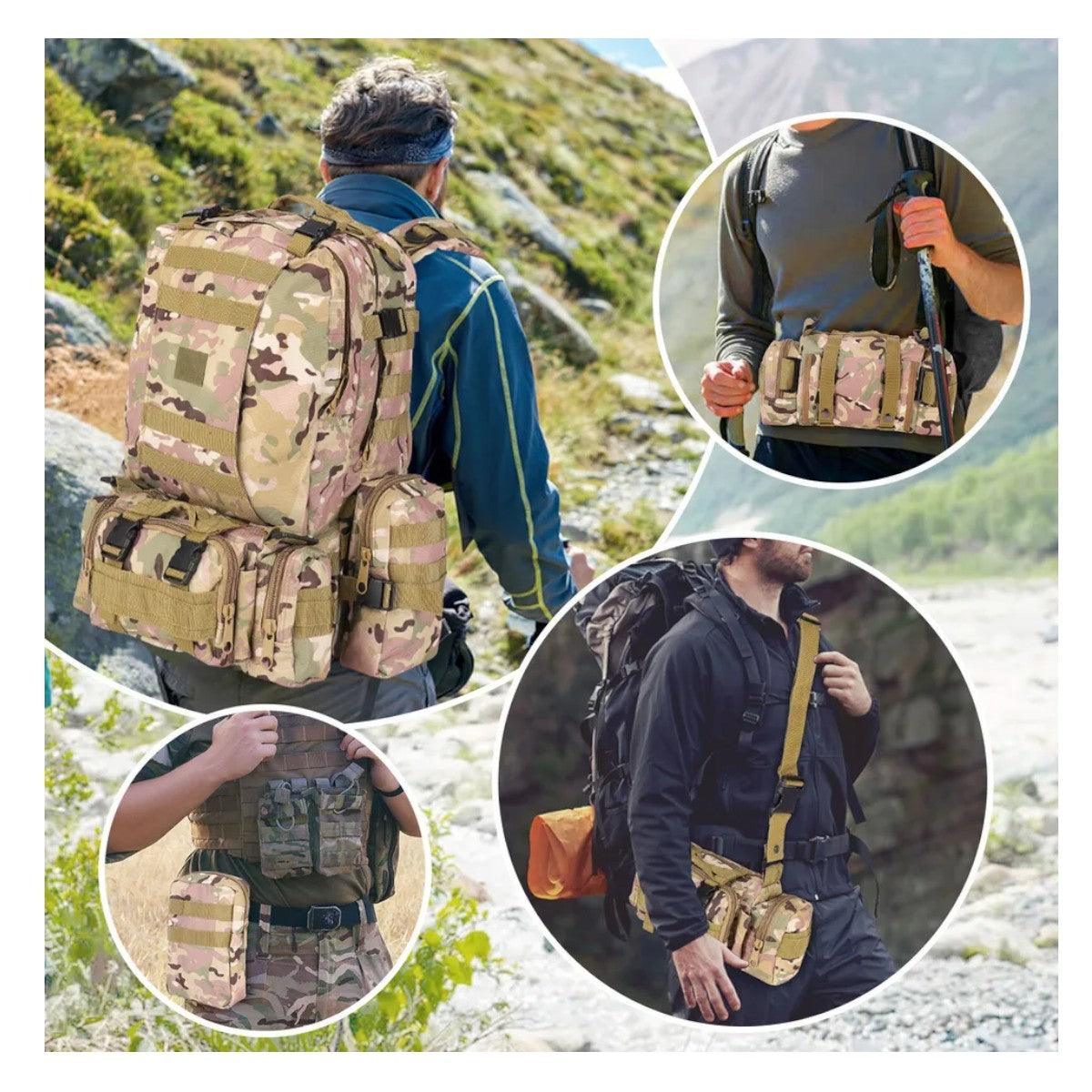 Mochila Tactica militar Ejercito 65L M4