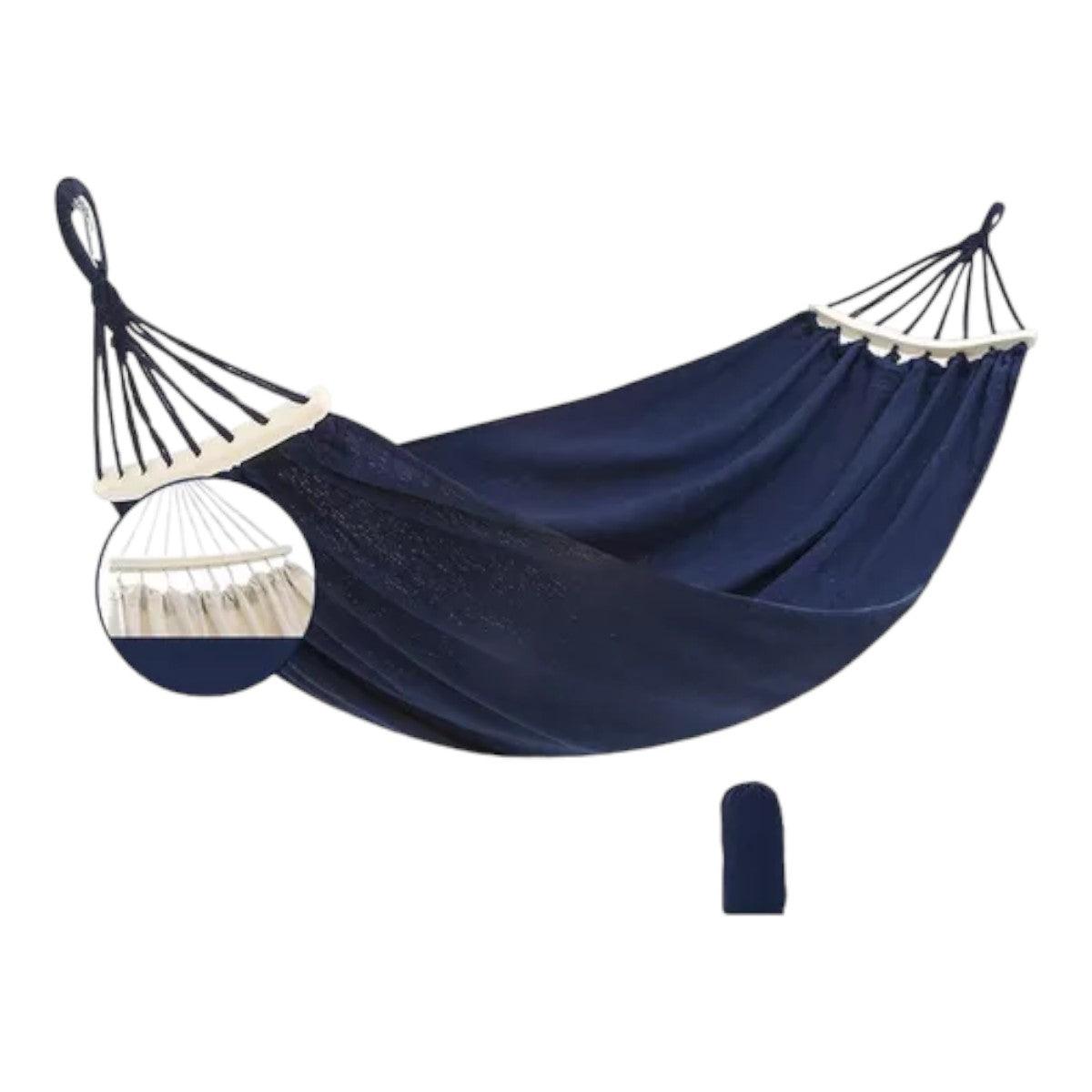 Hamaca Con Antivuelco Reforzado 190x90cm Jardin Viaje Hc2