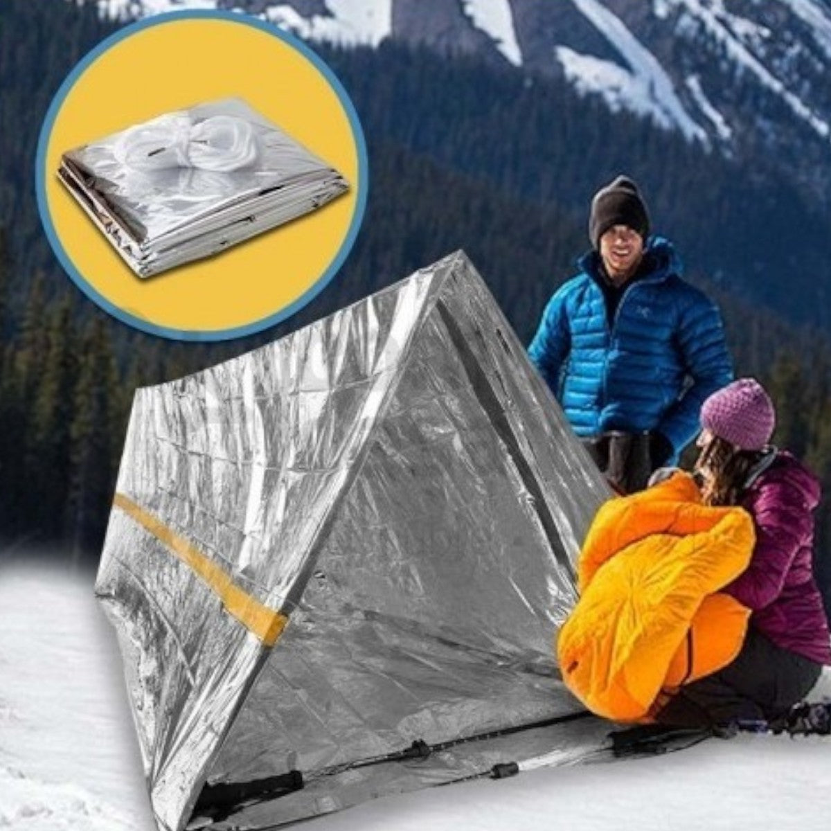 Carpa Térmica Emergencia Rescate Supervivencia BPA6