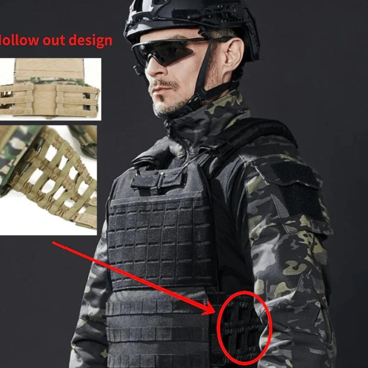 Chaleco militar CL9