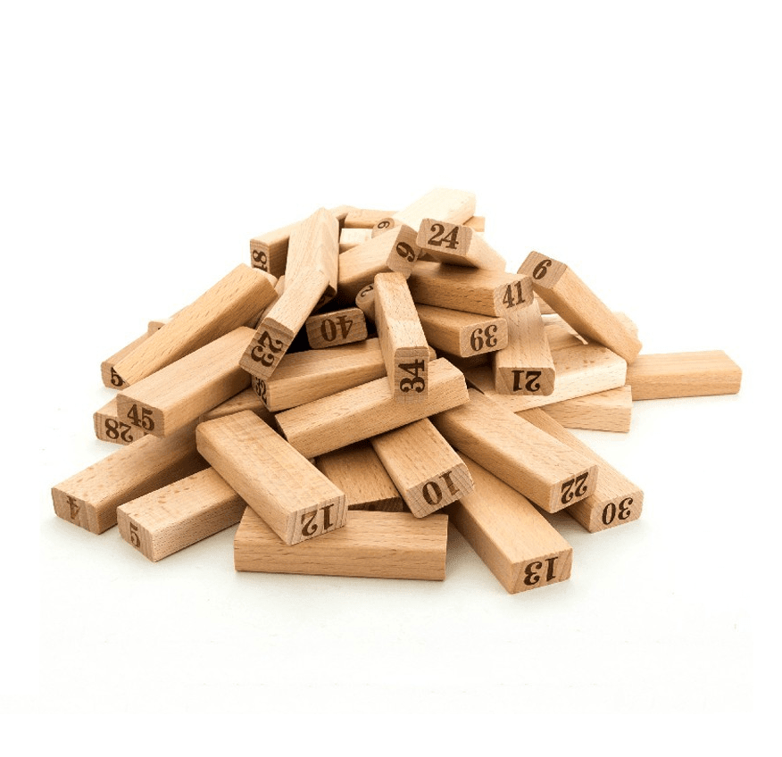 Jenga Juego Destreza 54 Piezas ETM5