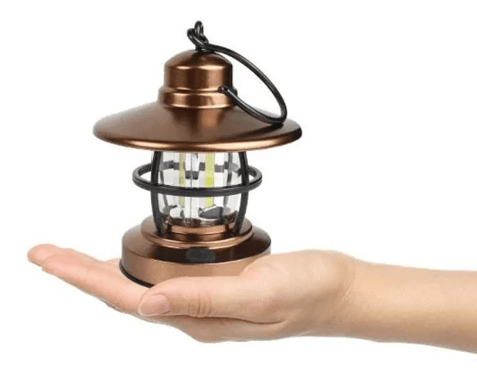 Lampara pequeña Retro Impermeable Baterias LTL1