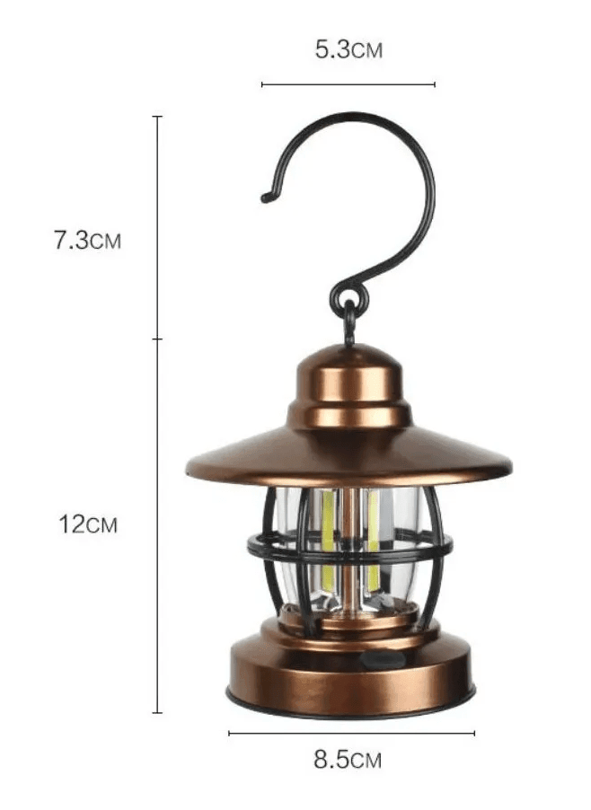 Lampara pequeña Retro Impermeable Baterias LTL1