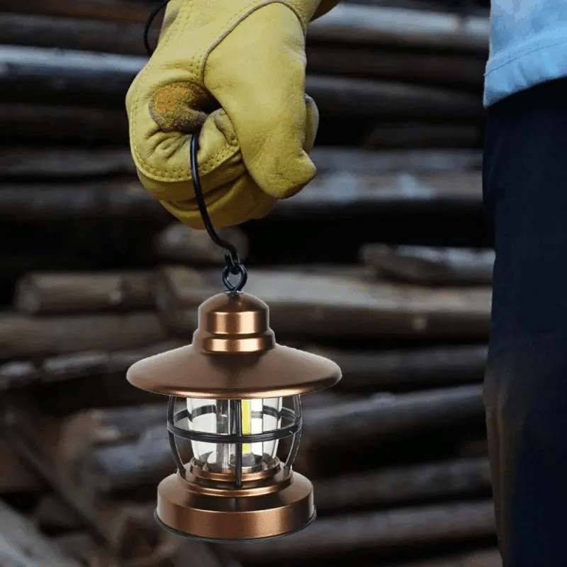 Lampara pequeña Retro Impermeable Baterias LTL1