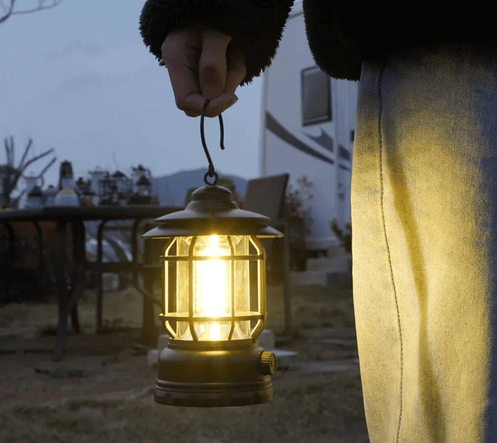 Lampara Retro recargable Impermeable LTL3