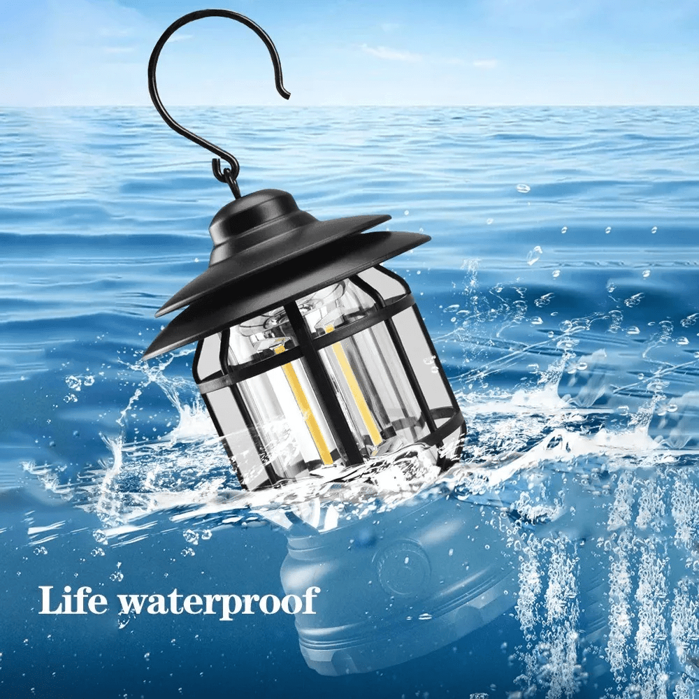 Lampara Retro recargable Impermeable LTL3