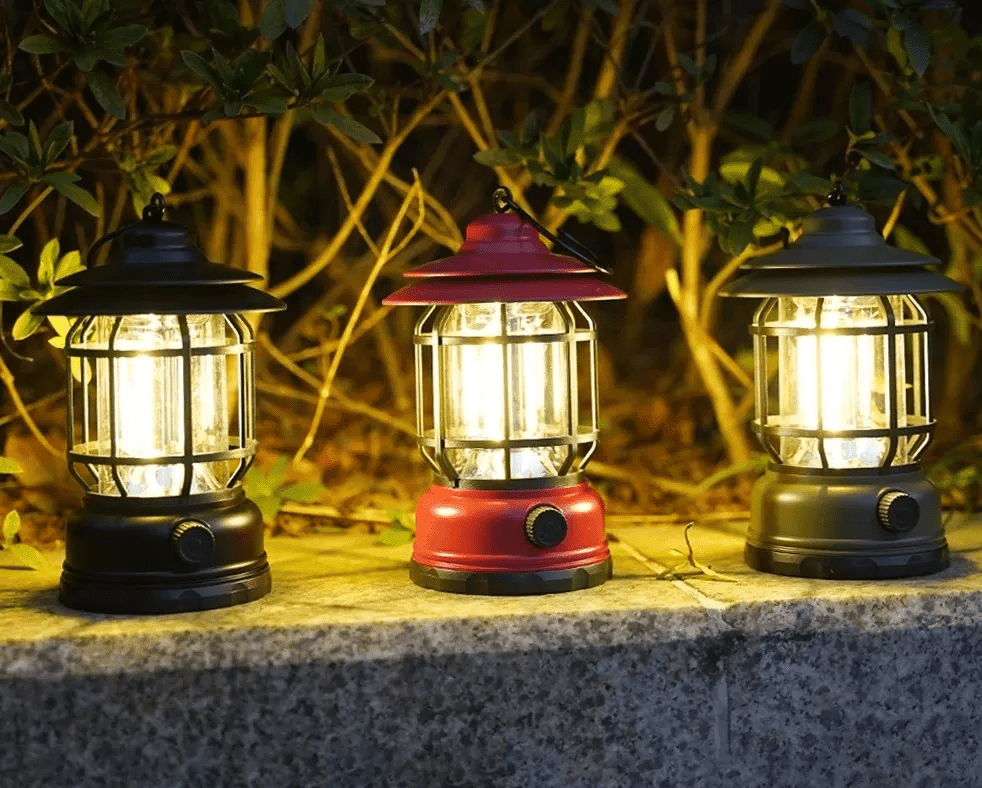 Lampara Retro recargable Impermeable LTL3