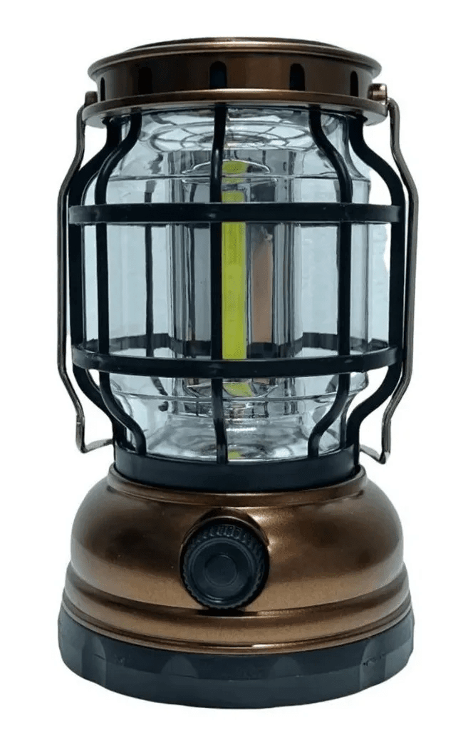 Lampara retro solar recargable camping outdoor LTL2